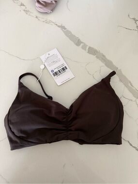 BuffBunny Sports Bra in Dark Brown